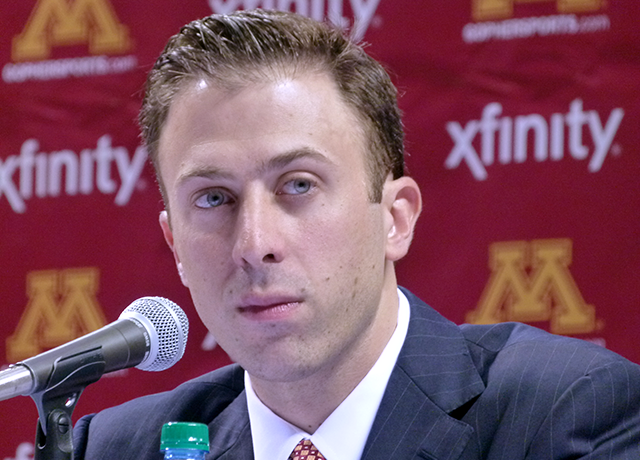 Rich Pitino is in his first year as the head coach at Minnesota. Jana Freiband/ MinnPost
