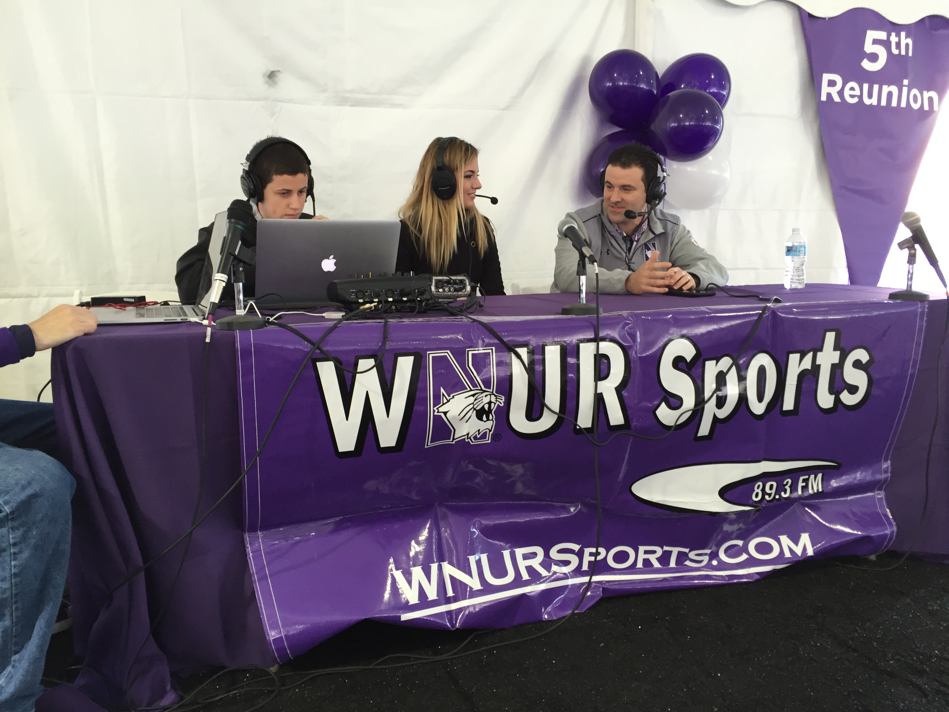 Football Pregame Show with Darren Rovell and Jason Overstreet WNUR